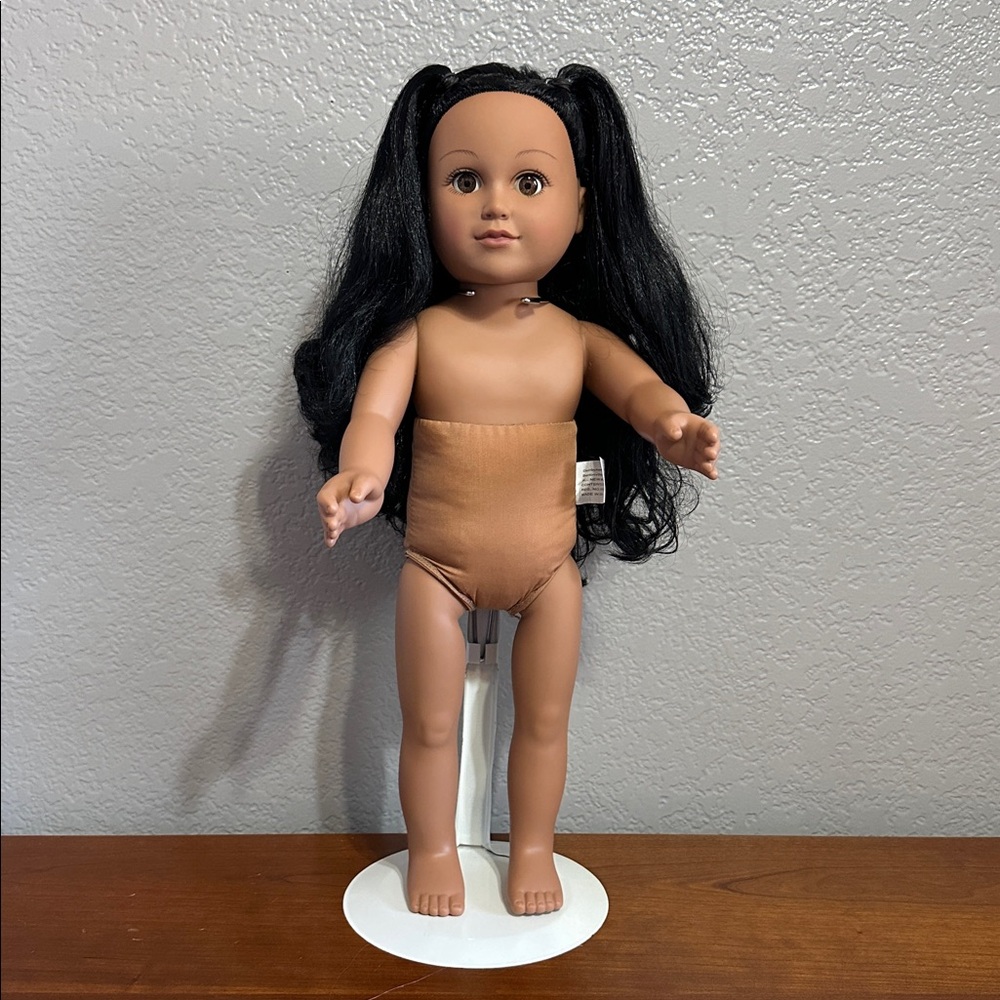 2013 My Life Cititoy 18”Doll Black Hair Brown Eyes - Picture 2 of 10